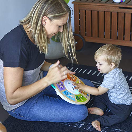 Baby Einstein, Hape Juguete de actividades electrónico de madera Cal’s Smart Sounds Symphony Magic Touch, +6 meses