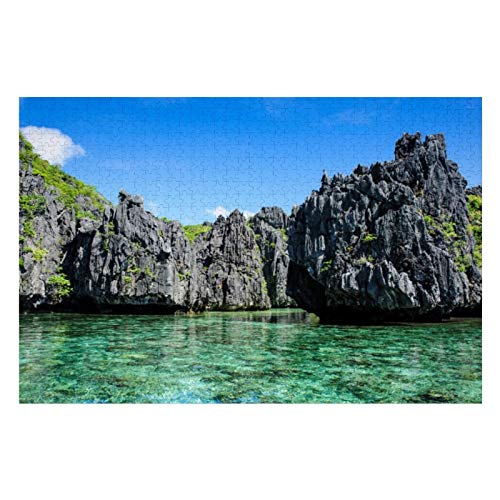 Bacuit Archipelago Puzzles for Adults, 1000 Piece Kids Jigsaw Puzzles Game Toys Gift for Children Boys and Girls, 20" x 30"