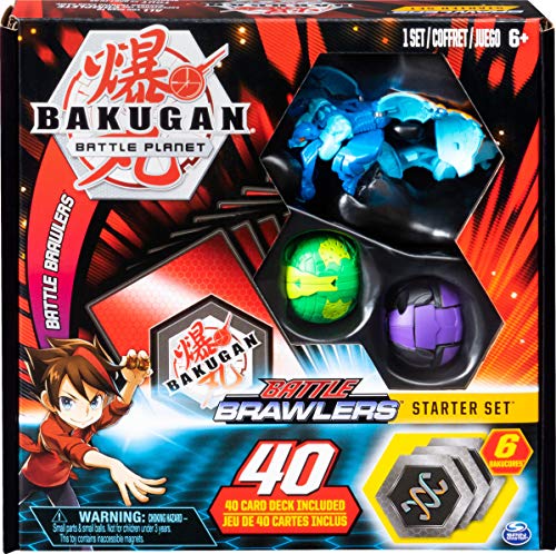 Bakugan BAKUGAN, Juego de iniciación de Batalla con Criaturas transformadoras BAKUGAN, Juego de iniciación aleatoria suministrado, para Edades de 6 años en adelante