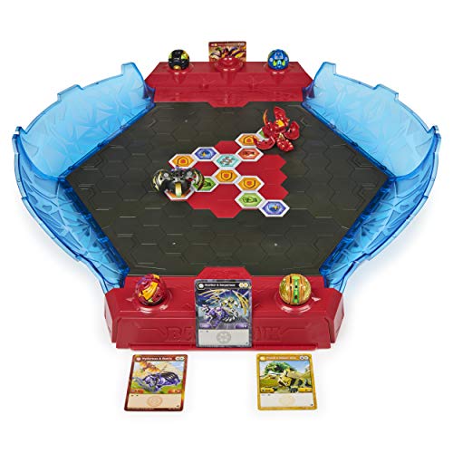 Bakugan Battle League Coliseum, Deluxe Game Board con Bakugan Exclusivo, para Edades de 6 años en adelante.