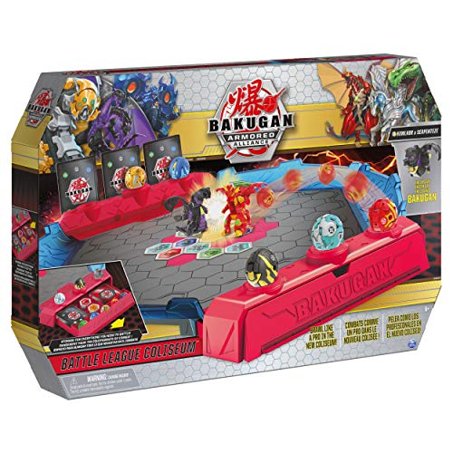 Bakugan Battle League Coliseum, Deluxe Game Board con Bakugan Exclusivo, para Edades de 6 años en adelante.