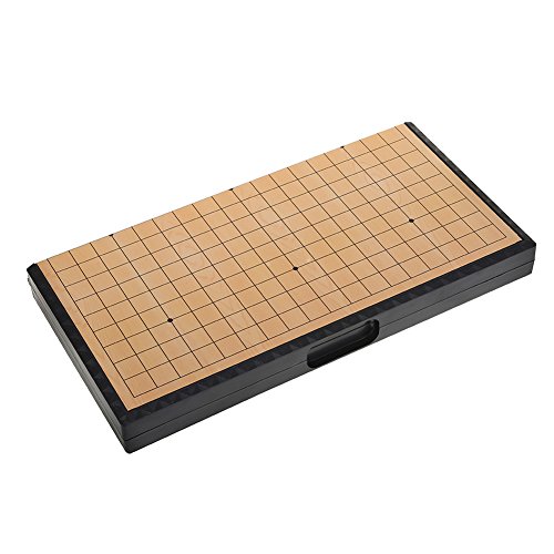 banapo Juego de Mesa portátil Pente, Juego de ajedrez Chino Ligero, Juego de Mesa Othello, Juego de Mesa Go, Juego de Mesa de Damas Chinas para Adolescentes, Entretenimiento Familiar para niños