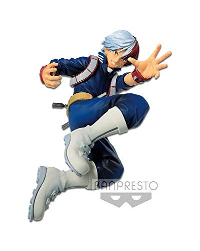 Banpresto-BP19944 Acción, My Hero Academia, Colosseum 2019, Figura Shoto Todoroki, Color (Bandai BP19944)