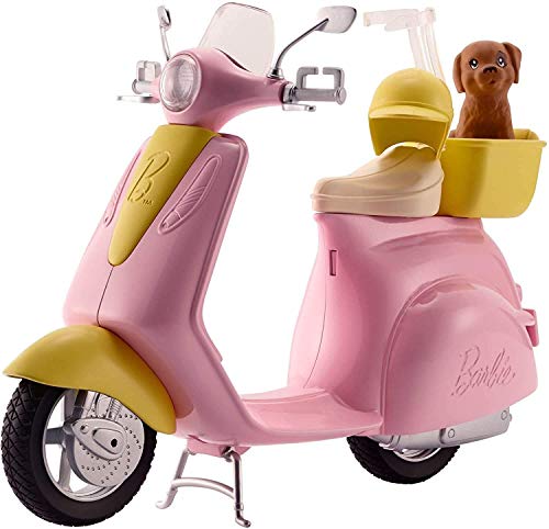 Barbie - Accesorios moto de Barbie, regalo para niñas y niños 3-9 años (Mattel FRP56)