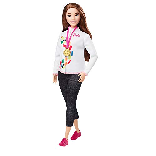 Barbie- Juegos Olímpicos Tokio 2020 muñeca patinadora con uniforme y con accesorios (Mattel GJL78) , color/modelo surtido