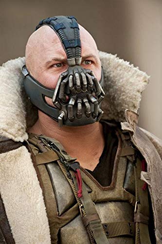 Batman Dark Knight Rise Bane Mask Replica Helmet Cosplay Costume Latex Mask Version for Men