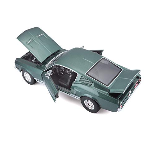 BBurago Maisto Francia - M31166 - Vehículo en miniatura - Ford Mustang GTA Fastback 1967 - Verde