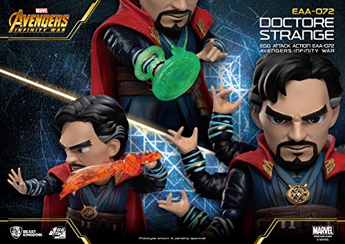 Beast Kingdom - Egg Attack Serie Marvel Figura Doctor Strange, Multicolor (Beast Kingdom EAA-072)