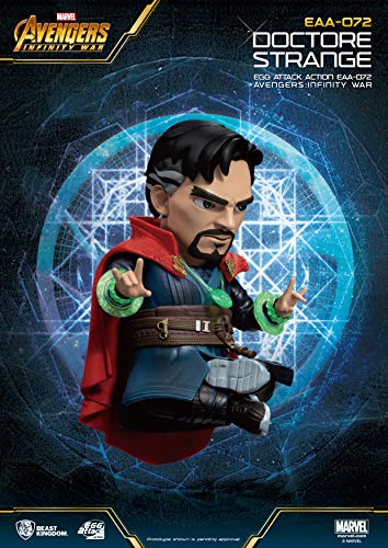 Beast Kingdom - Egg Attack Serie Marvel Figura Doctor Strange, Multicolor (Beast Kingdom EAA-072)