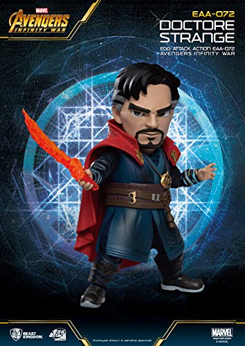 Beast Kingdom - Egg Attack Serie Marvel Figura Doctor Strange, Multicolor (Beast Kingdom EAA-072)