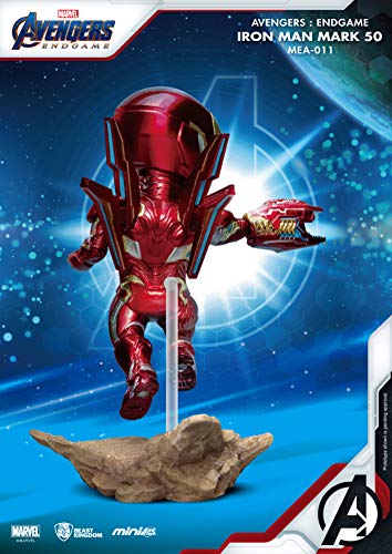 Beast Kingdom- Mini Egg Serie Marvel Minifigura Iron Man, Multicolor, Standard (BKDMEA-011-01729)