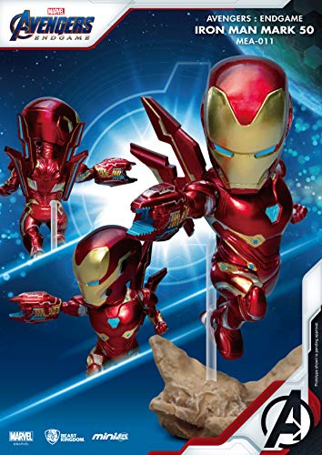 Beast Kingdom- Mini Egg Serie Marvel Minifigura Iron Man, Multicolor, Standard (BKDMEA-011-01729)