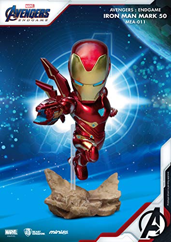 Beast Kingdom- Mini Egg Serie Marvel Minifigura Iron Man, Multicolor, Standard (BKDMEA-011-01729)