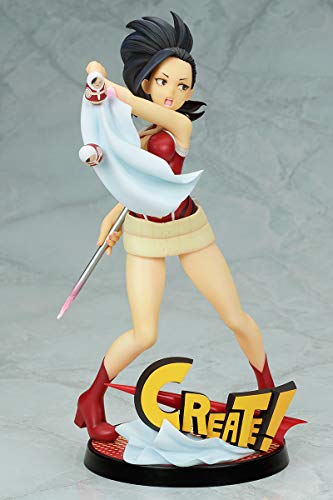 Bell Fine My Hero Academia: Momo Yaoyorozu (versión de traje héroe) Figura de PVC, escala 1:8, multicolor