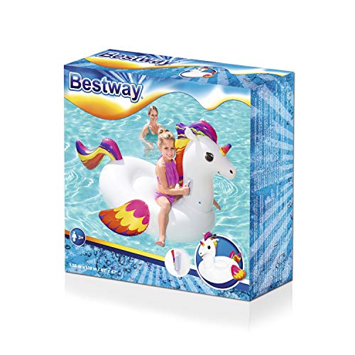 Bestway 41114 - Unicornio de Fantasía Hinchable 150x117cm