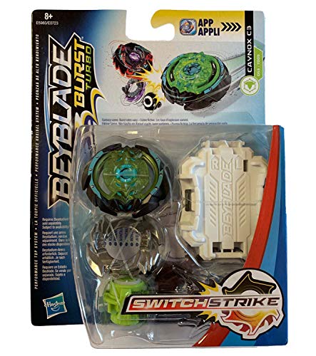 Beyblade E0723; E5960 - Switch Strike Starter Pack Peonza (CAYNOX C3)