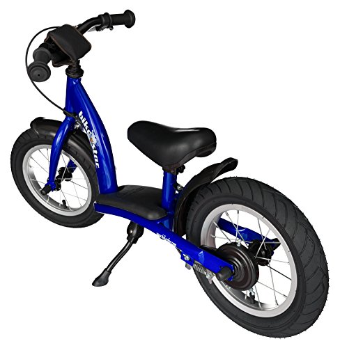 BIKESTAR Bicicleta sin Pedales para niños y niñas | Bici 12 Pulgadas a Partir de 3-4 años con Freno | 12" Edición Clásica Azul