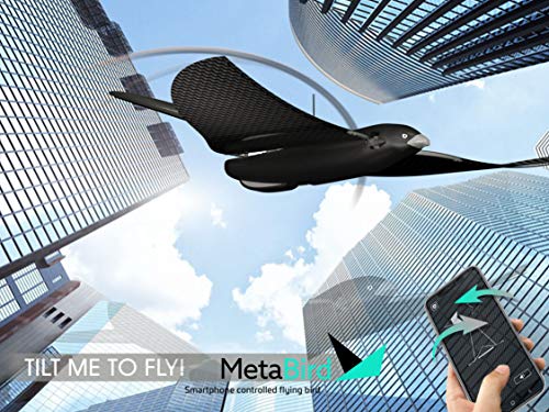 BionicBird MetaBird - Un avión teledirigido biomimético controlado por un Smartphone