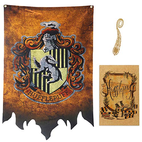 birthday decor for harry flag potter Wall Banner, gryffindor | hufflepuff | ravenclaw | Casa Slytherin bandera de decoración (72X120CM)