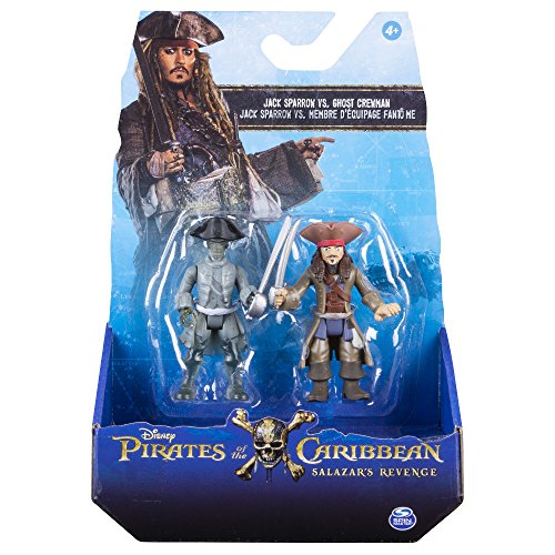 Bizak Piratas del Caribe - Pack 2 Figuras de Ghost Crew y Jack 61923101