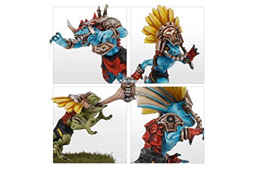 Blood Bowl "GWAKA'MOLI Crater Gators LIZARDMEN Team