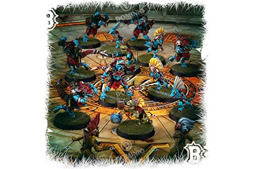 Blood Bowl "GWAKA'MOLI Crater Gators LIZARDMEN Team