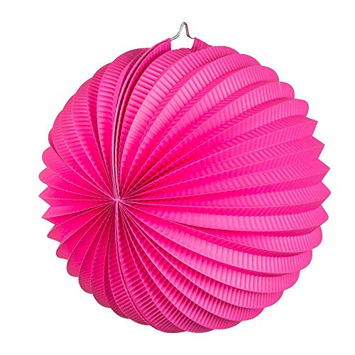 Boland-BOL30465 Globo de linterna, color rosa (Ciao Srl BOL30465)