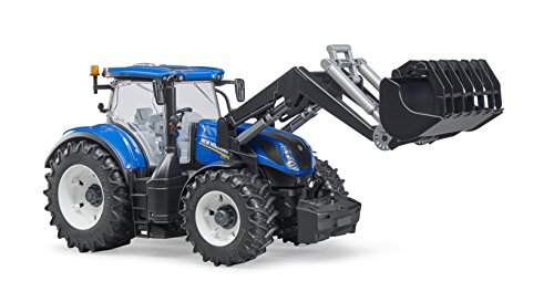 Bruder 03121 New Holland T7.315 - Coche teledirigido con Carga Frontal