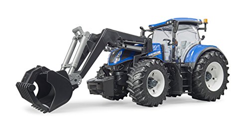 Bruder 03121 New Holland T7.315 - Coche teledirigido con Carga Frontal