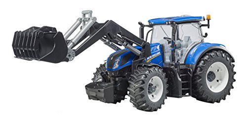 Bruder 03121 New Holland T7.315 - Coche teledirigido con Carga Frontal