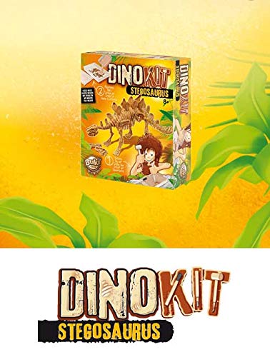 Buki France- Dino Kit, Figura de Estegosaurio (439STE)