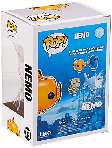 Buscando a Nemo Figura de Vinilo Nemo, colección Disney, Color Anaranjado, 4" (Funko 3747)