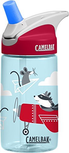 CamelBak Eddy Kids 1274402040- Cantimplora para niños y niñas, airplane bandits