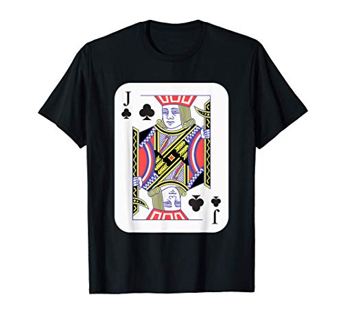 Camisa de cartas de póquer - Cartas de Jack de Tréboles Camiseta