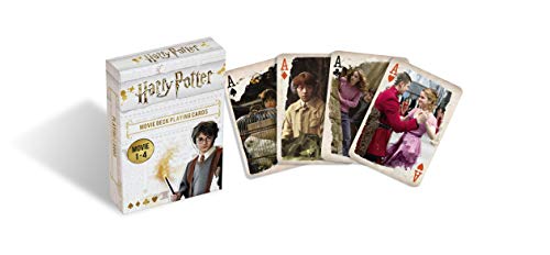 Cartamundi 108174128a Harry Potter - Juego de cartas (películas 1 a 4), diseño de Harry Potter , color/modelo surtido