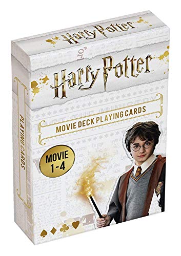 Cartamundi 108174128a Harry Potter - Juego de cartas (películas 1 a 4), diseño de Harry Potter , color/modelo surtido