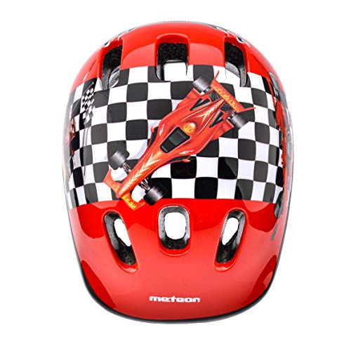 Casco Bicicleta Bebe Helmet Bici Ciclismo para Niño - Cascos para Infantil Bici Helmet para Patinete Ciclismo Montaña BMX Carretera Skate Patines monopatines (XS 44-48 cm, Race Team)