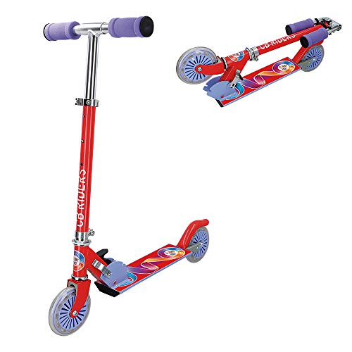 CB RIDERS - Patinete infantil plegable rueda 120 mm (ColorBaby 54067)