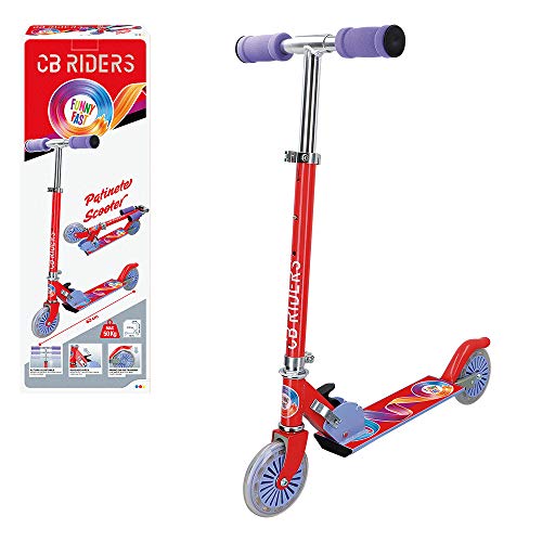 CB RIDERS - Patinete infantil plegable rueda 120 mm (ColorBaby 54067)