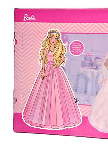 Ciao 11661.4-5 Barbie Magic Ball (Edición Coleccionista Deluxe) Disfraz de Niña, Multicolor, 4-5 años