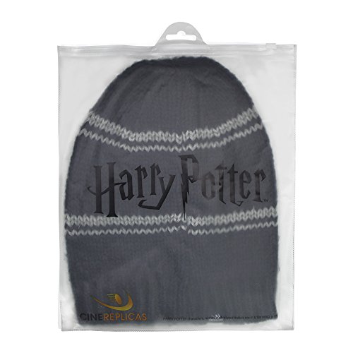 Cinereplicas - Harry Potter - Gorro Caído - Licencia Oficial - Casa Ravenclaw - Azul y Gris