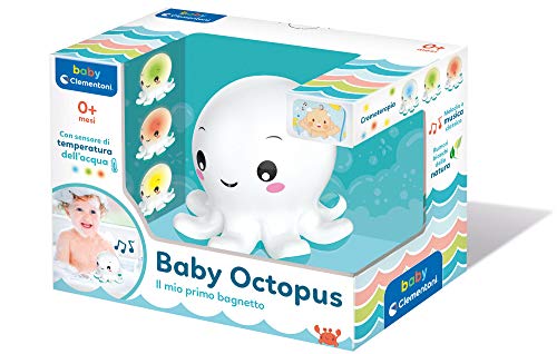 Clementoni- Baby Octopus Primo - Juego de Luces y melodías para bebé (0 Meses) (17407)