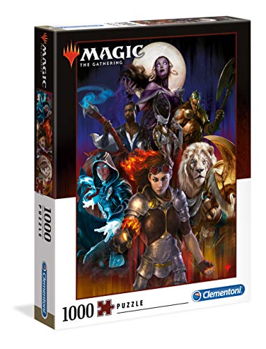 Clementoni- Magic The Gathering - Puzzle 3 de 1000 Piezas. (39563)