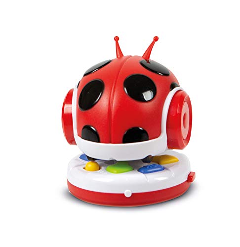 Clementoni- Racing Bug-Mariquita - Robot de Cocina con Mando a Distancia para niños, Juego Educativo y científico, 4 años y más, 17447