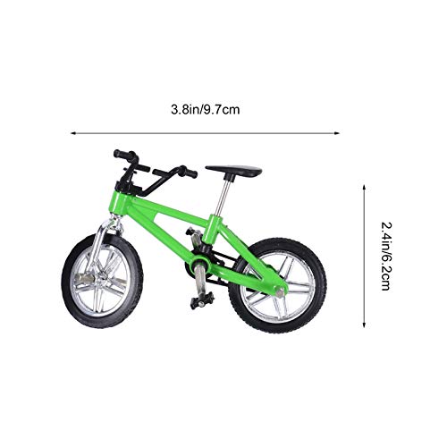 CLISPEED Juego de Rampas para Diapasón Mini Juguetes para Dedos Bicicletas para Dedo Pequeño Juego de Iniciación para Scooter Plegable Bicicleta en Miniatura Movimiento Deportivo Favores