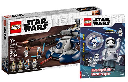 Collectix Lego Star Wars 75283 Armored Assault Tank (AAT™) + juego de trompetas de asalto (cubierta blanda)