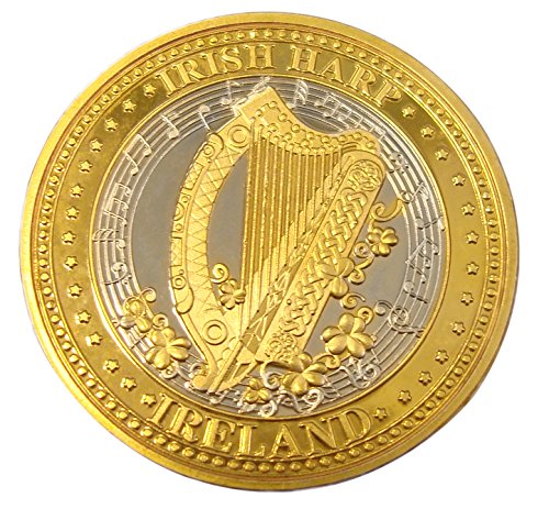 Collectors Edition Irish Harp Design Token