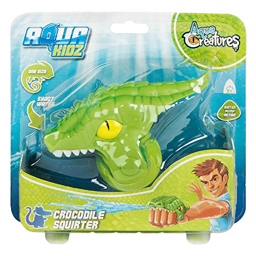 ColorBaby - Lanzador de agua Aqua Kidz con diseño de cocodrilo, color verde (53798)