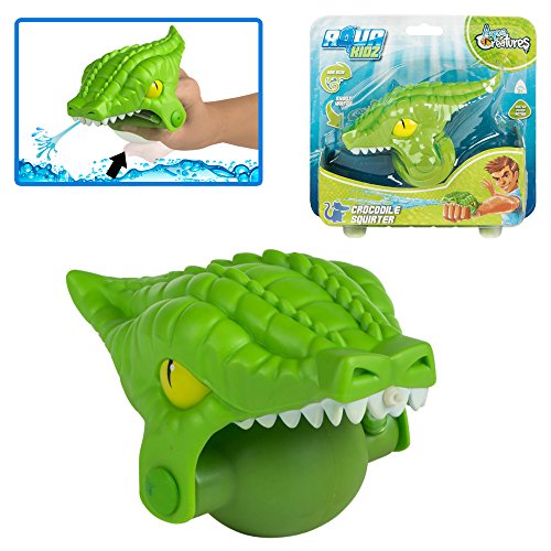 ColorBaby - Lanzador de agua Aqua Kidz con diseño de cocodrilo, color verde (53798)