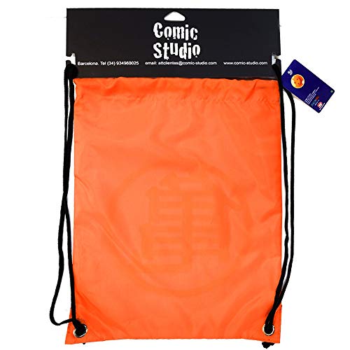 COMIC STUDIO SL Mochila de Tela Naranja - Símbolo Kame - Dragon Ball